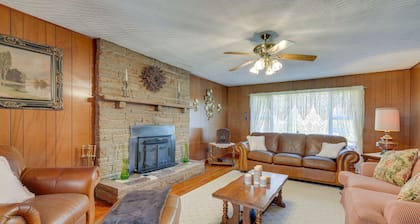 Haysi Nature Getaway w/ Fire Pit & On-Site Creek!