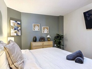 1 bedroom, iron/ironing board, free WiFi, bed sheets