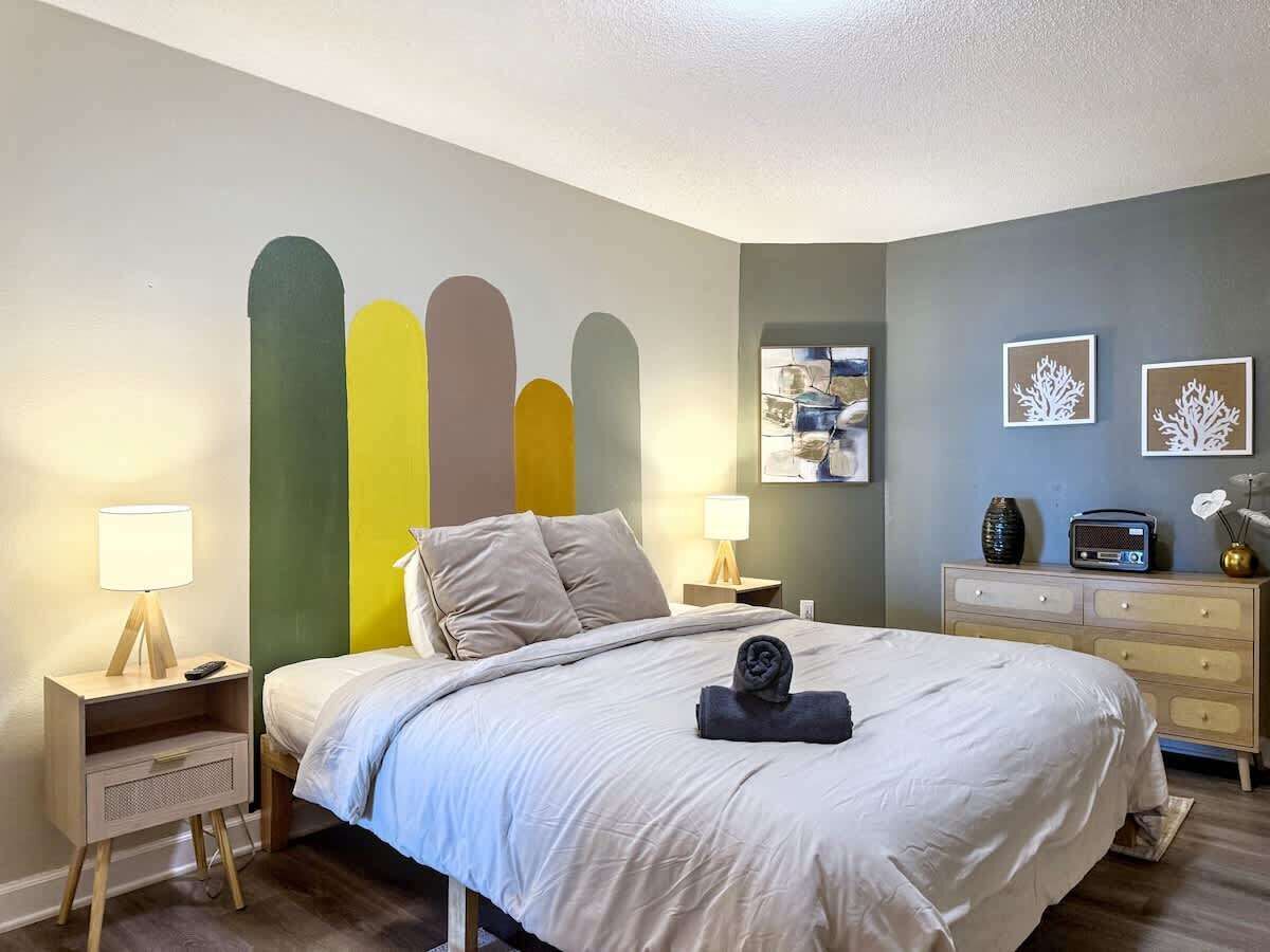 1 bedroom, iron/ironing board, free WiFi, bed sheets