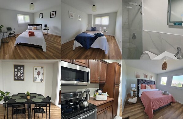 3 quartos, escrivaninha, Wi-Fi, roupa de cama