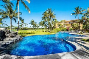 Udendørs pool, opvarmet pool