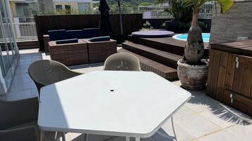 Opções para refeição ao ar livre