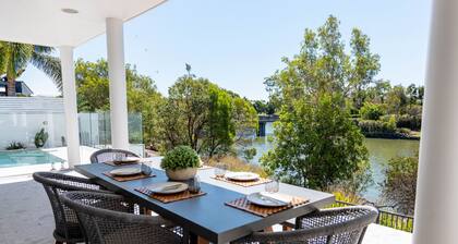 Escape to Your Own Waterfront Palm Springs Oasis on the Gold Coast!