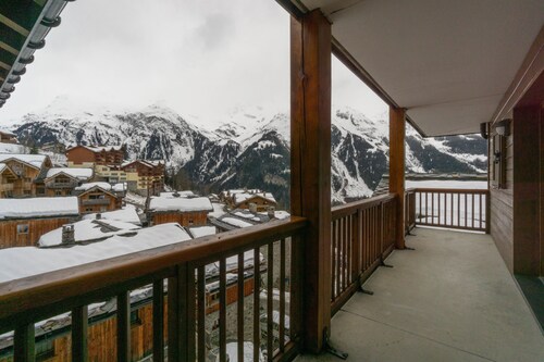 Appartement 'B56 - Eco Le Ruitor' avec vue sur la montagne et balcon