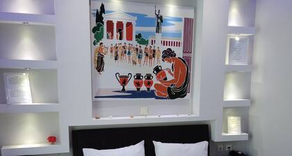 Apartment In A Hotel 'Anemi Leros 3' with Sea View, Wi-Fi and Air Conditioning