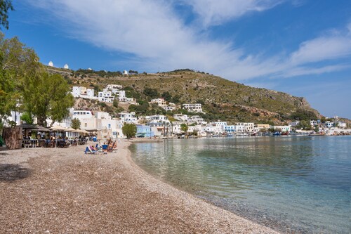 Apartment In A Hotel 'Anemi Leros 1' with Balcony, Wi-Fi and Air Conditioning