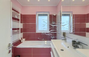Shower, hair dryer