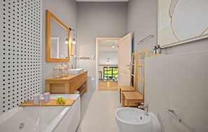 Shower, hair dryer