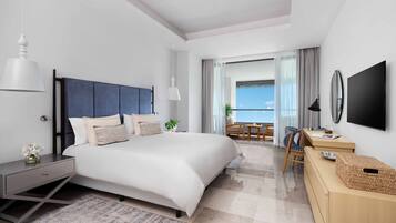 2 soveværelser, egyptiske bomuldslagner, premium-sengetøj, dundyner