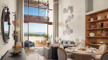 Een 43-inch ledtelevisie met satellietzenders