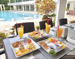 Terrace/patio - Beachwalk Boutique Hotel (Cabarete)
