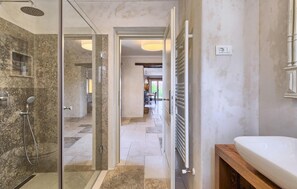 Shower, hair dryer