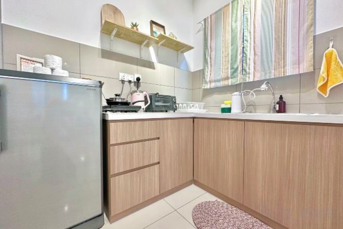 Cozinha privada | Geladeira, micro-ondas, cooktop, chaleira elétrica