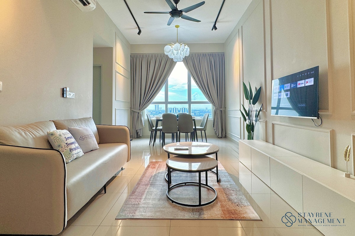Comfort Apartment, 2 Bedrooms, Non Smoking, Sea View | Living area