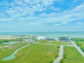 Căn hộ tiện nghi đơn giản, nhiều giường | Quang cảnh từ phòng