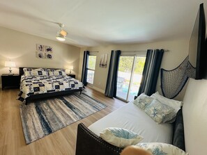 3 habitaciones, tabla de planchar con plancha, cuna de viaje y wifi 