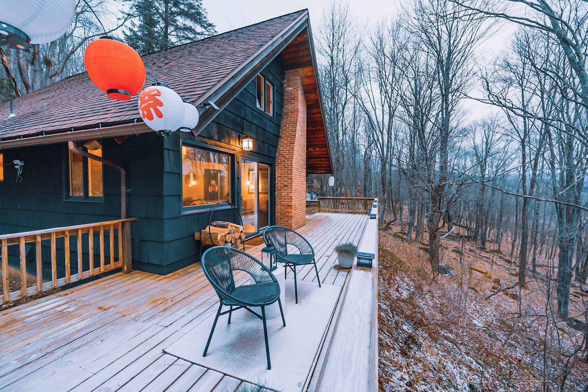 Zen Japanese Catskills Cabin, w/Fireplace, Tatami, Mtn Views, 15