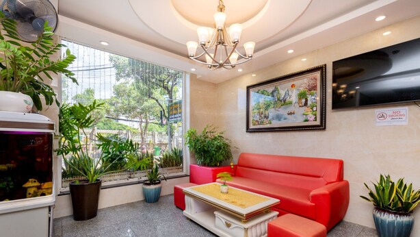 Lobby sitting area - Anh Tuan Hotel (Ho Chi Minh City)