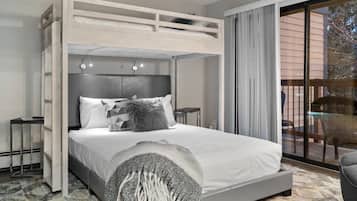 2 bedrooms, iron/ironing board, travel crib, WiFi