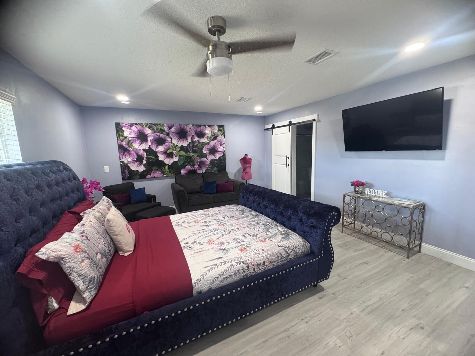 1 bedroom, iron/ironing board, free WiFi, bed sheets