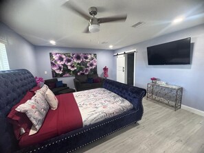 1 bedroom, iron/ironing board, free WiFi, bed sheets