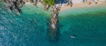Beach front home in Moscenicka Draga
