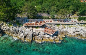 Property grounds - Beach front home in Moscenicka Draga (Moscenicka Draga)