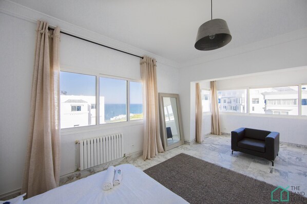 Apartment | 3 bedrooms - Le Palace Appartement Spacieux Avec vue sur mer (La Marsa)