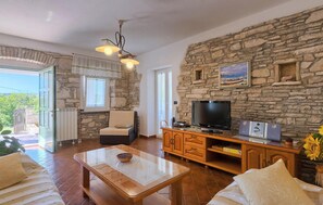 TV, fireplace, DVD player, foosball