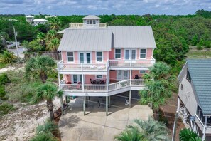Exterior - Salt Water Pool*! Golf Cart! Bikes, Across From Beach! - Kulula West on 30A (Santa Rosa Beach)