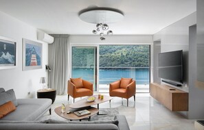 TV, fireplace, DVD player, stereo