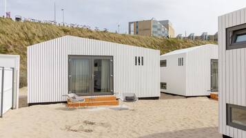 Aan het strand