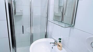 Hair dryer, towels