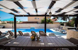 Beheizter Pool