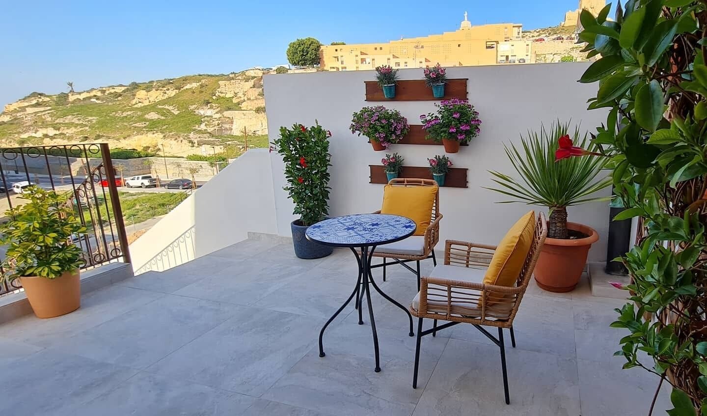 Quarto casal superior | Terraço/pátio