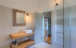 Shower, hair dryer