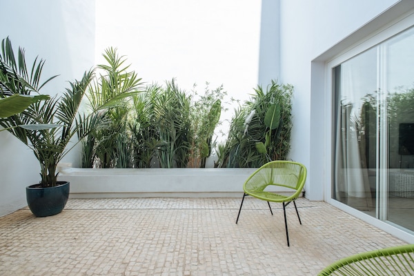 Design appartement | Terras