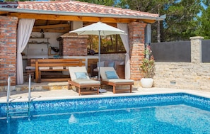 Piscine chauffée