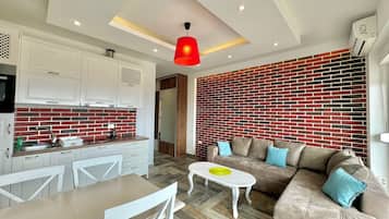 Superior Apartment | Living area | LCD TV
