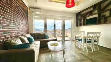 Superior-Apartment | Wohnbereich