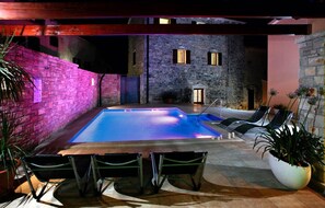 Piscine chauffée