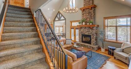 Pinnacle Peak Estate @ Tamarack Resort | Spacious Modern Ski/Golf Retreat | Theater Room | Hot Tub