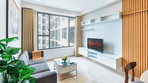 Living area - Macy Apartment - Tresor Sai Gon Downtown (Ho Chi Minh City)