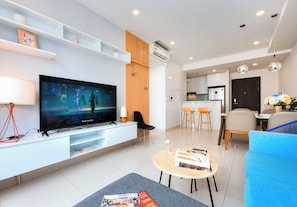 Living area - Macy Apartment - Tresor Sai Gon Downtown (HCMC)