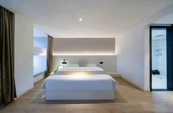 Habitació de luxe | 1 dormitori, llençols de cotó egipci i roba de llit d'alta qualitat