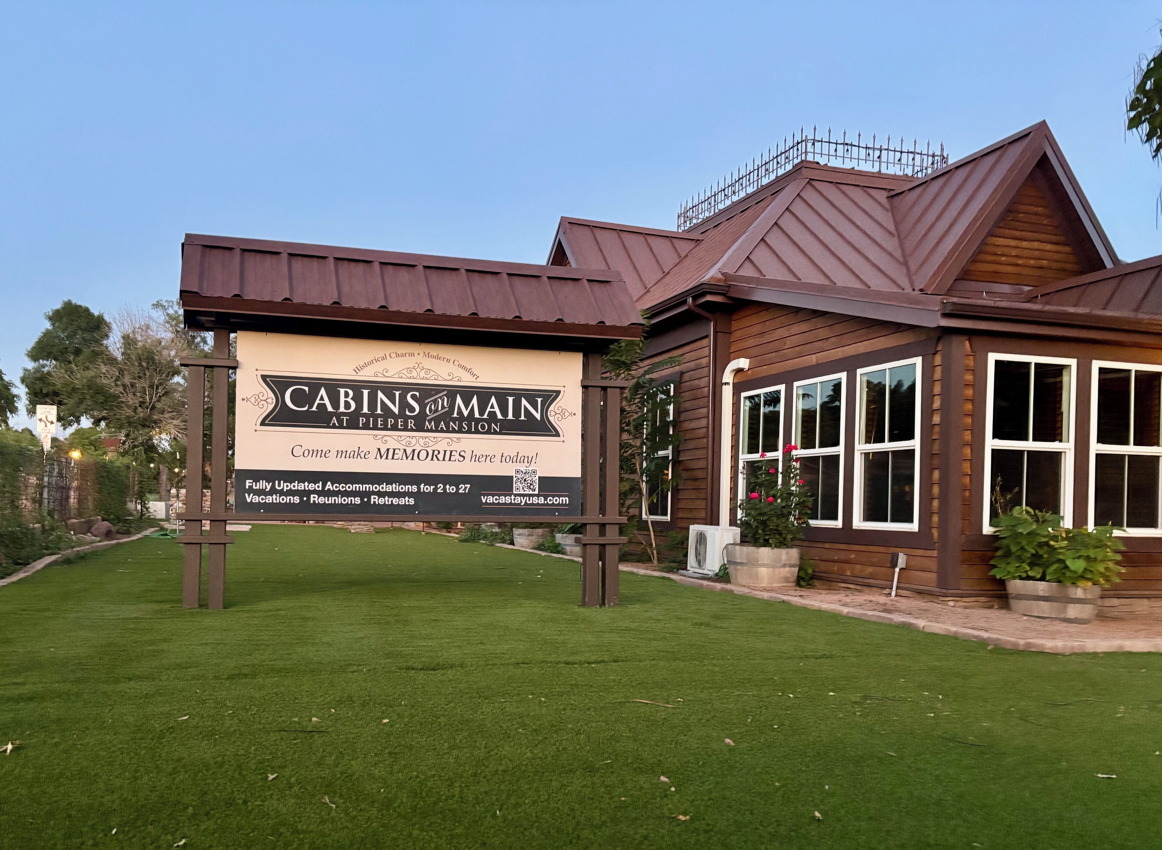 Enceinte de l’hébergement
