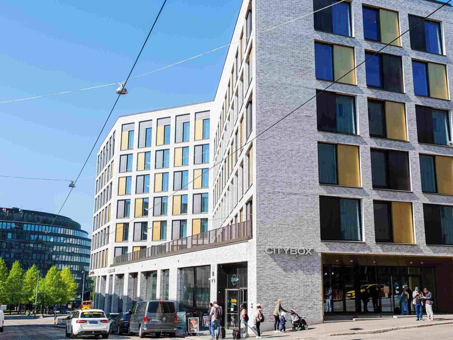 Fassade der Unterkunft