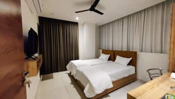 Twin Room | Frette Italian sheets, premium bedding, individually decorated