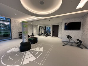 Gym - Manzil - 2BR | Emaar Beachfront | Sea View & Beach (Dubai)