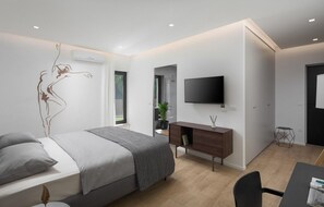 4 chambres, fer et planche à repasser, lit parapluie, Wi-Fi gratuit